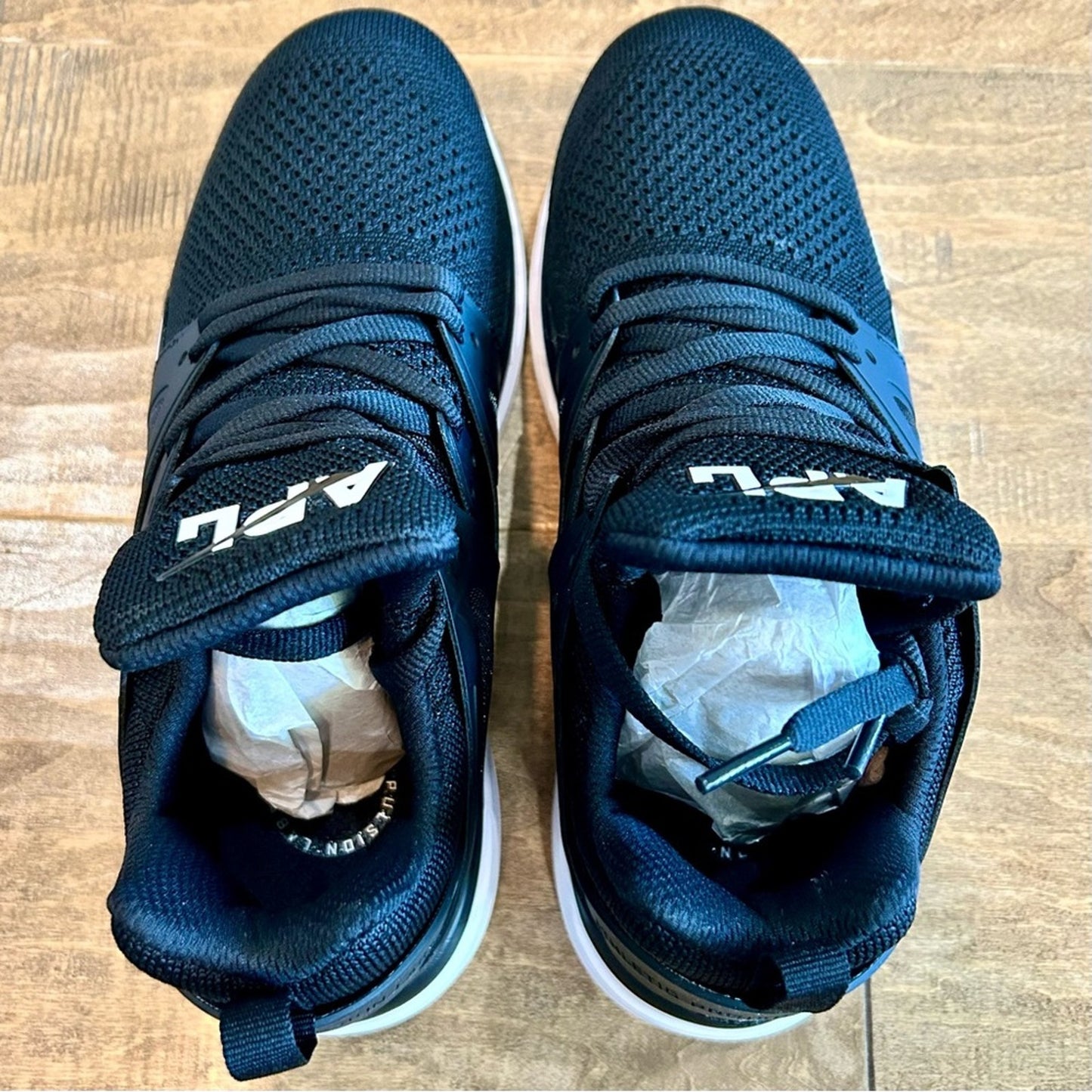 APL Athletic Propulsion Labs Women’s Ascend Shoes Black White Size 6.5 Brand New