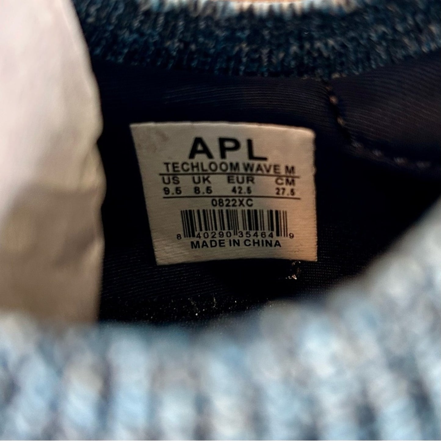 APL Women’s TechLoom Wave Shoes Blue White Size 10 Brand New