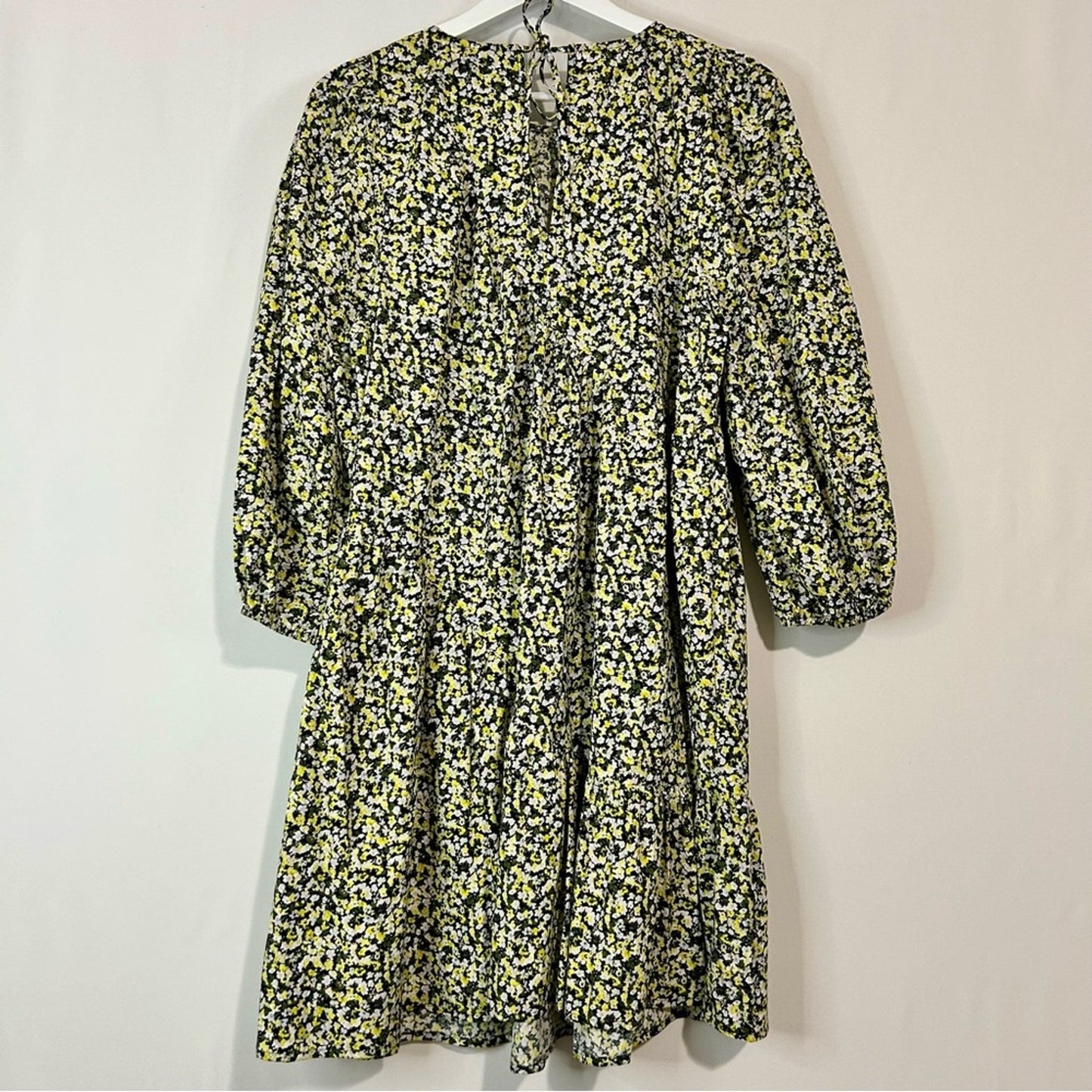 Rails Women’s Louise Floral Tiered Cotton Blend Shift Dress Chrysanthemum Medium