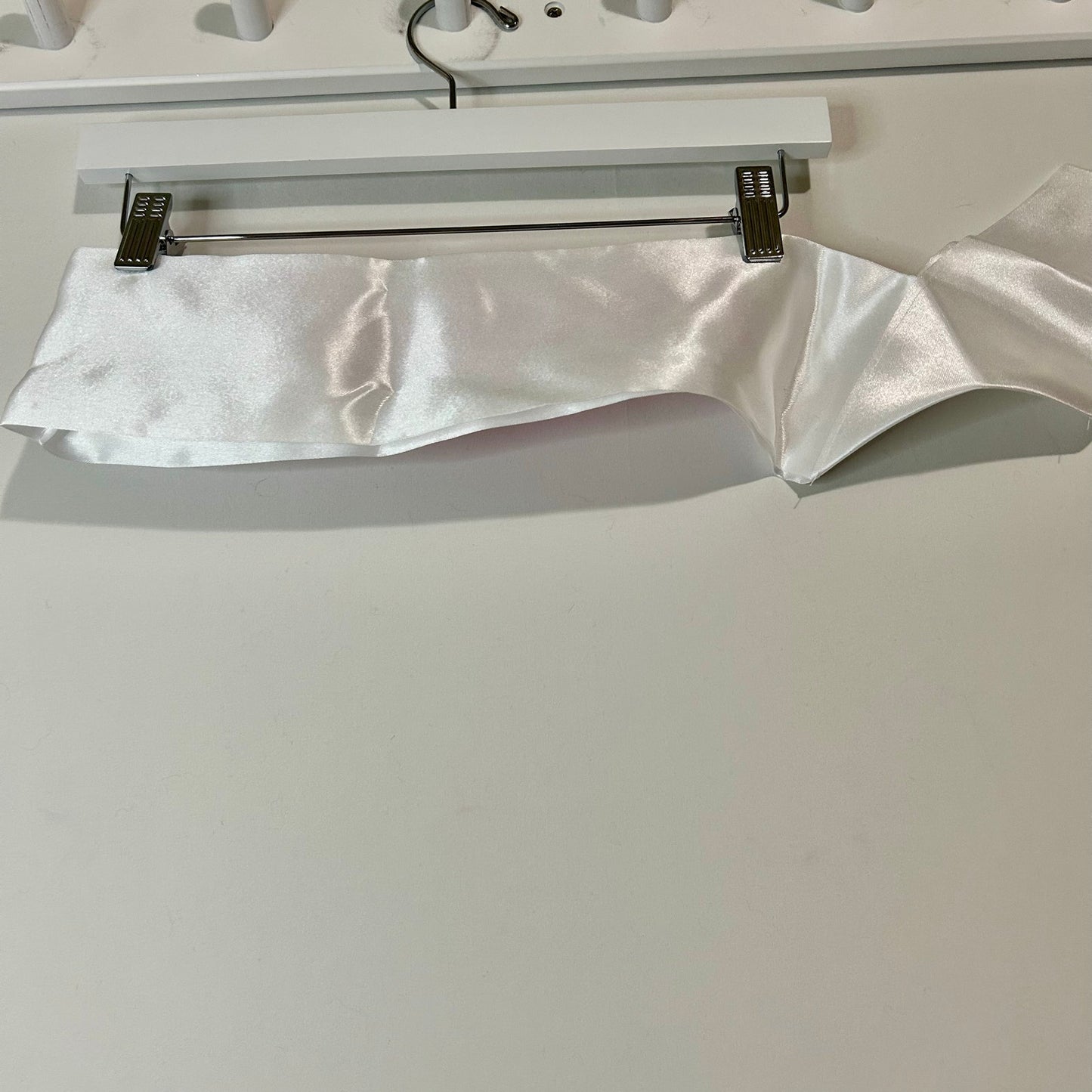 Kids Piglet Sash White with Pink Glitter Letters Halloween Costume Accessory