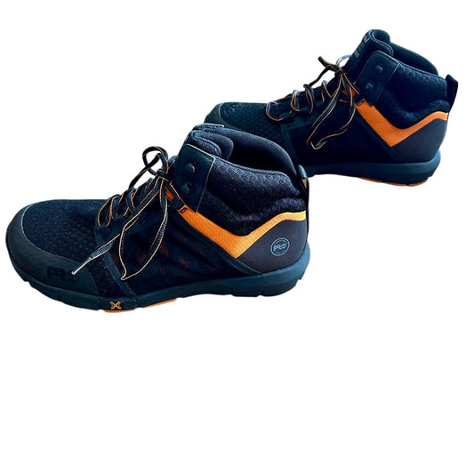 Timberland PRO Men’s Radius Composite Toe Work Sneaker Black Orange Size 12 XW