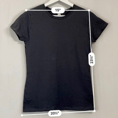 Fruit of the Loom Women’s Casual Short Sleeve Crewneck Tee Shirt Grey NWOT