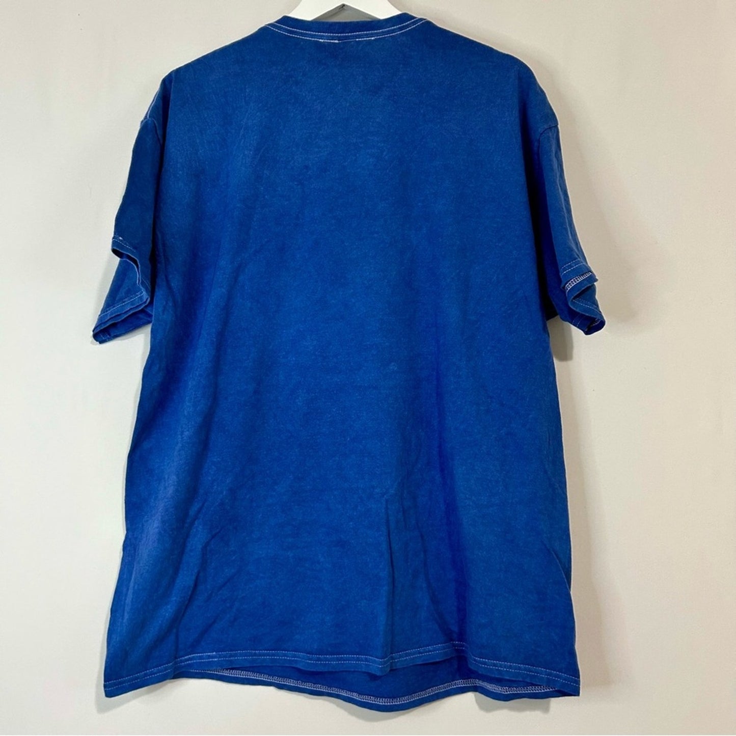 Nirvana Women’s Unplugged in New York Cotton Graphic T Shirt Blue Size XL NWOT