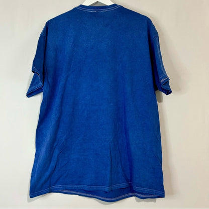 Nirvana Women’s Unplugged in New York Cotton Graphic T Shirt Blue Size XL NWOT