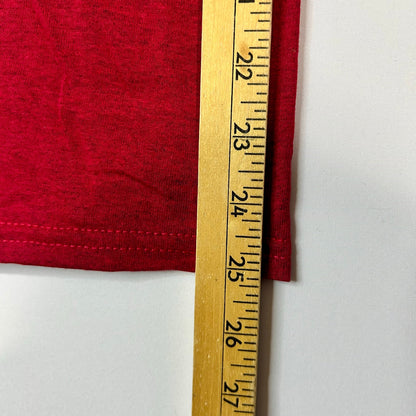 Winnie the Pooh Women's Short Sleeve Graphic T-Shirt Red Size Small EUC Cute