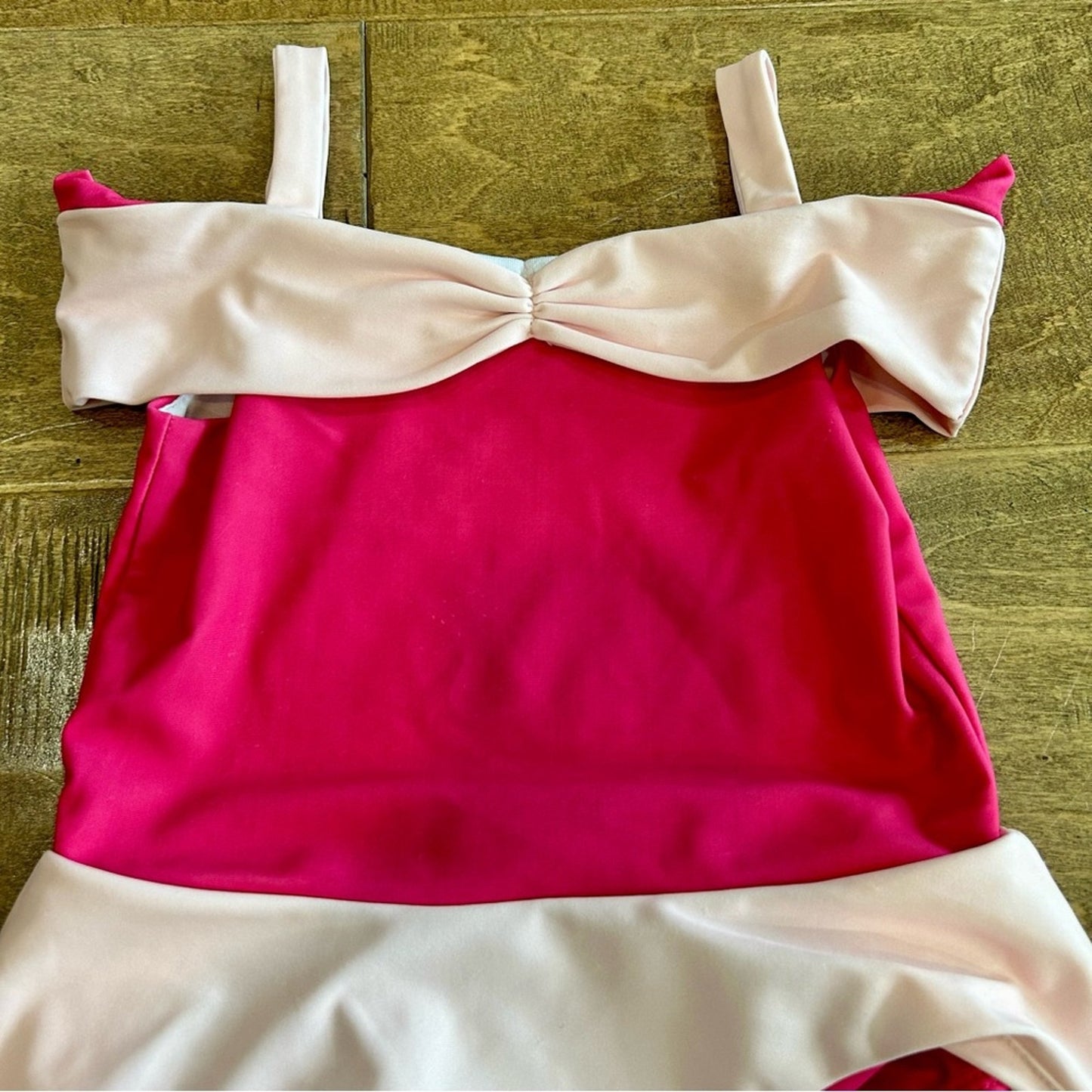 Only Little Once Toddler Girls Sleeping Beauty One Piece Swimsuit Pink 2/3 Girly