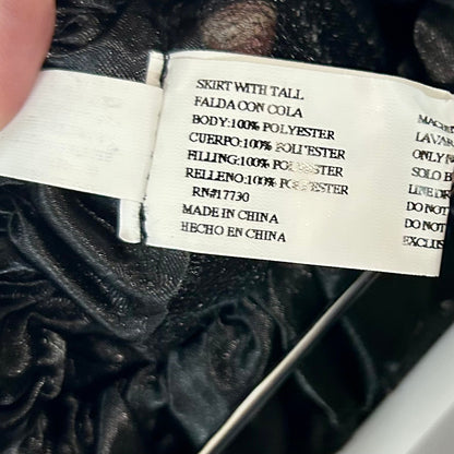 Target Kids Tulle Skirt with Stars and Tail Black Size 4-6 EUC Halloween Costume