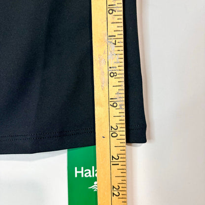 Halara Women’s Lace Trim Casual Tank Top Black Size Medium NWT Summer Basic Staple