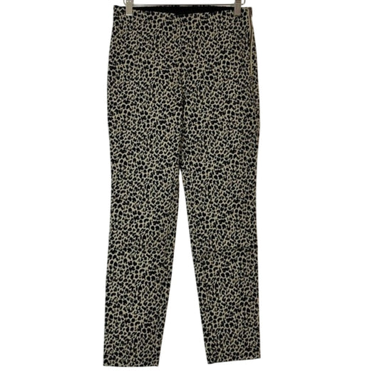 A New Day Women’s High Rise Skinny Ankle Pant Leopard Print Size 0 NWT