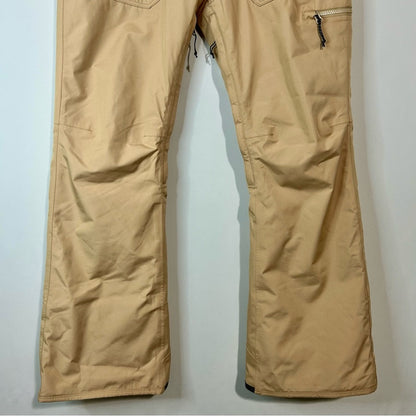 Volcom Women’s Knox Insulated Gore-Tex Snowboard Pants Sand Tan Size Large NWT