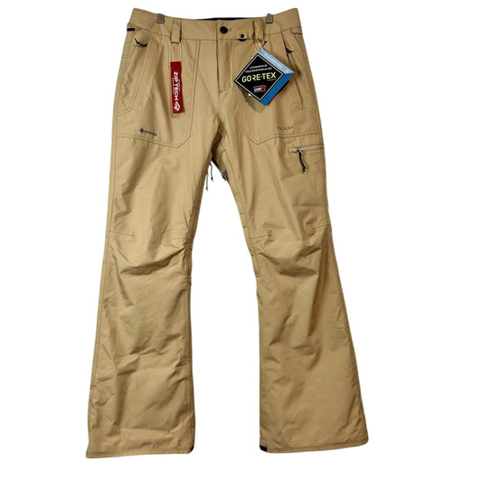 Volcom Women’s Knox Insulated Gore-Tex Snowboard Pants Sand Tan Size Large NWT