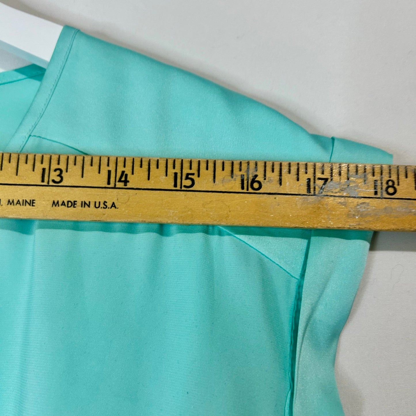 Express Women’s Cap Sleeve Blouse Teal Size XS EUC FLAW Professional Girly Cute