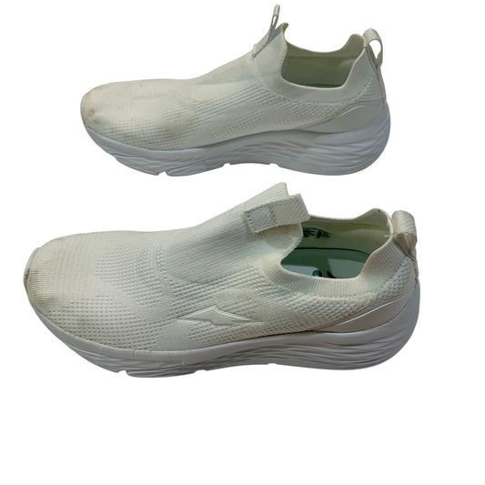 Avia Women’s Knit Slip-On Athletic Sneakers White Size 7.5 Lightweight Used