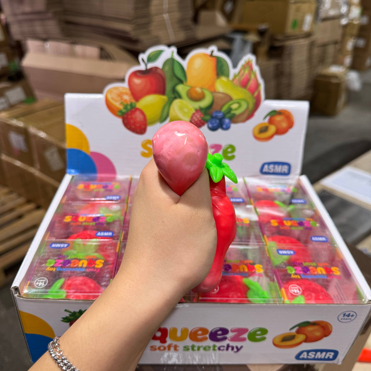 Crunchy Strawberry Squishy