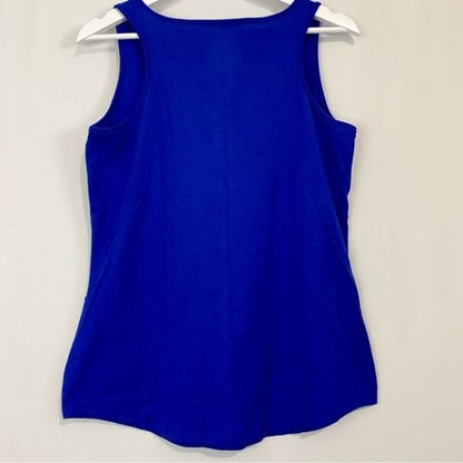 Hanes X-Temp Women’s Casual Tank Top Blue Size Medium NWOT