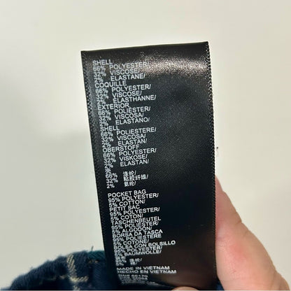 Urban Outfitters Women’s Paige Pleated Cropped Straight Leg Trouser Pant Green