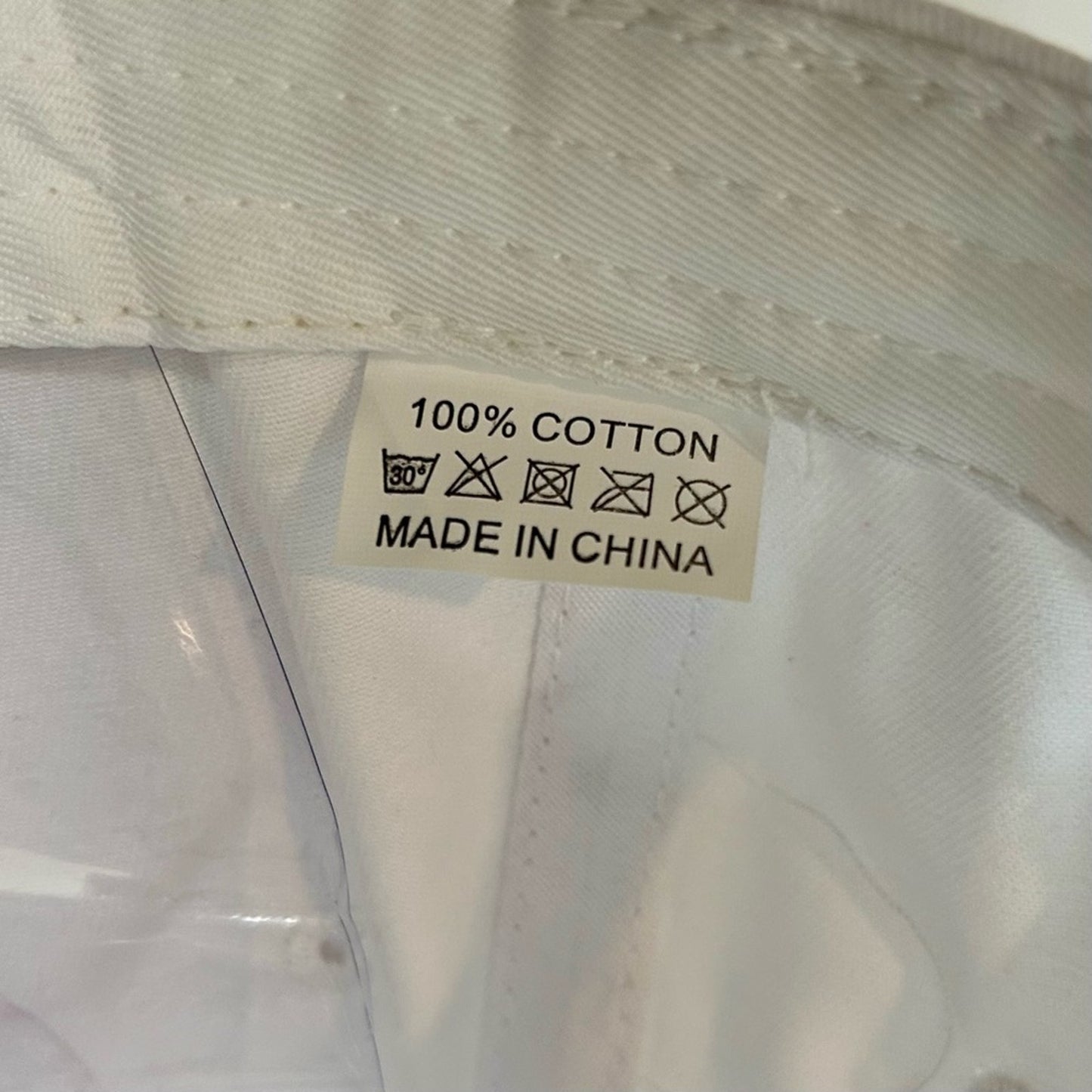 Salty Embroidered Vintage Washed Cotton Baseball Cap Hat White Black New Beach