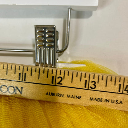 Adult Tutu Skirt Yellow Short Elastic Waist One Size EUC Costume Dance Outfit