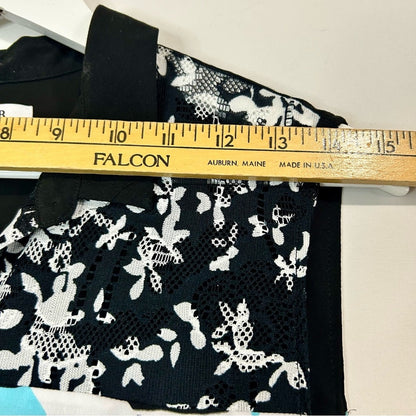 Peter Pilotto for Target Women’s Button Down Mini Dress Blue Black Size Medium