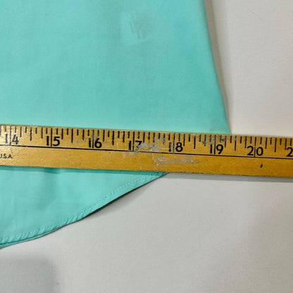 Express Women’s Cap Sleeve Blouse Teal Size XS EUC FLAW Professional Girly Cute