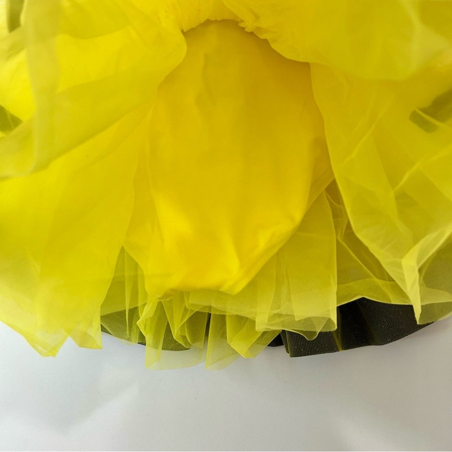 Weissman Girls Bumble Bee Polkadot Leotard Dance Costume Yellow Black XS EUC
