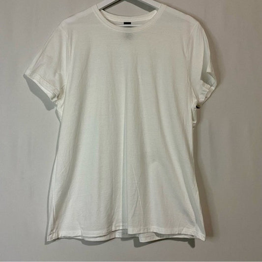 Hanes Nano-T Women’s Casual Crewneck Short Sleeve Tee Shirt White Size XL NWOT