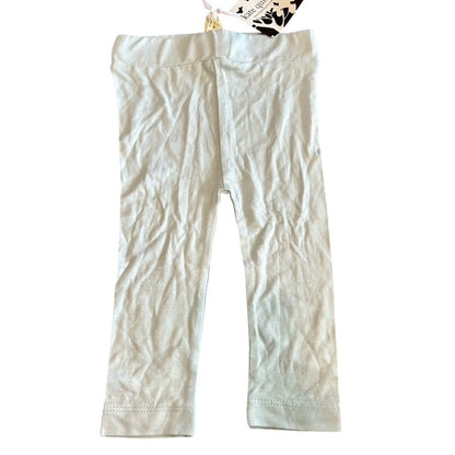 Kate Quinn Infant Girls Bamboo Collection Pants Light Blue Size 6-12 M NWT Cute