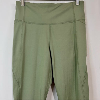 All in Motion Women’s Athletic Leggings Pockets Pale Green Size Medium EUC