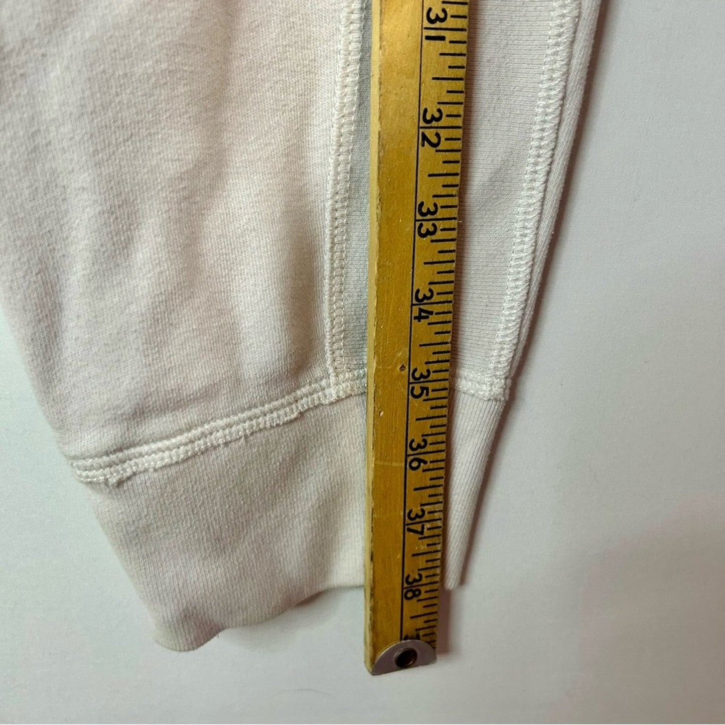 Abercrombie & Fitch Women’s Soft Fleece Jogger Pants Cream Size XL EUC Comfy