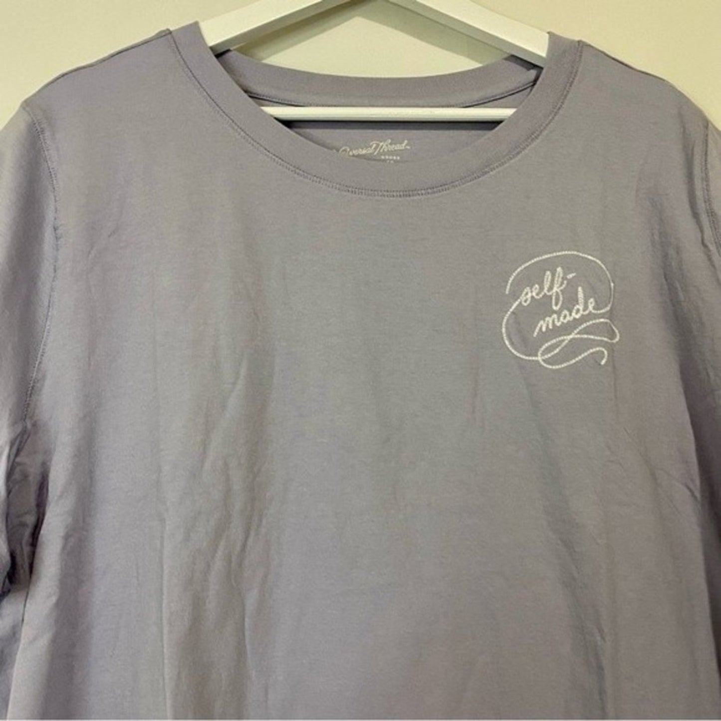 Universal Thread Women’s Self-Made Short Sleeve Graphic Tee Lavender NWT Girly