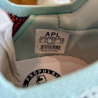 APL Women’s TechLoom Bliss Shoes Blue Orange Size 8 Brand New