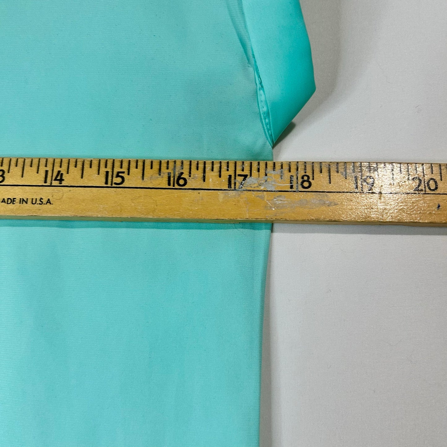 Express Women’s Cap Sleeve Blouse Teal Size XS EUC FLAW Professional Girly Cute