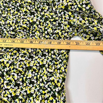 Rails Women’s Louise Floral Tiered Cotton Blend Shift Dress Chrysanthemum Medium