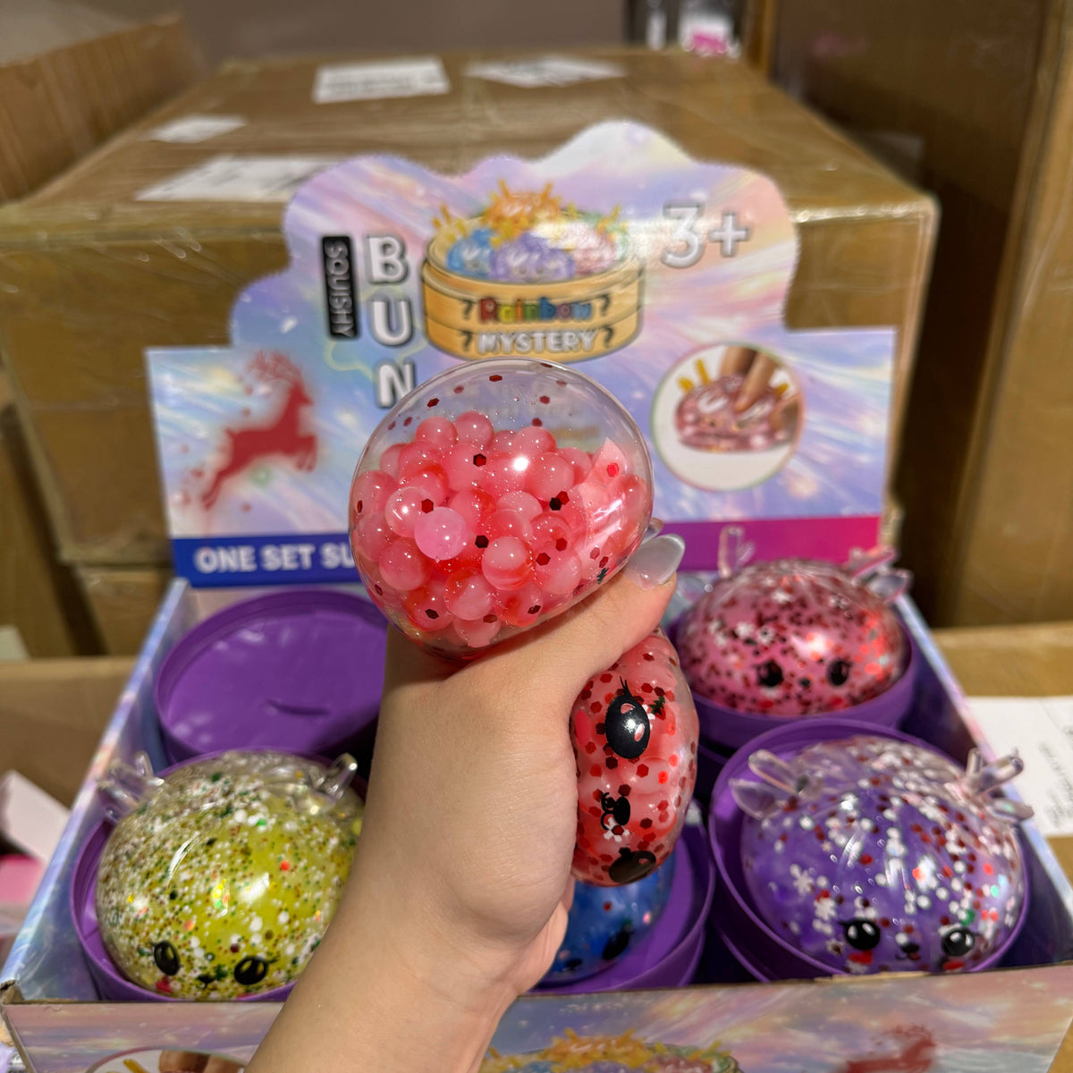 Christmas Confetti Orby Reindeer Dumpling
