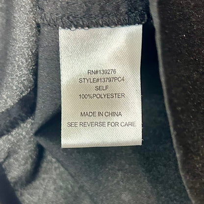 Daniel Rainn Women’s Sleeveless V-Neck Blouse Black Size XS EUC Polyester Workwear Casual Top