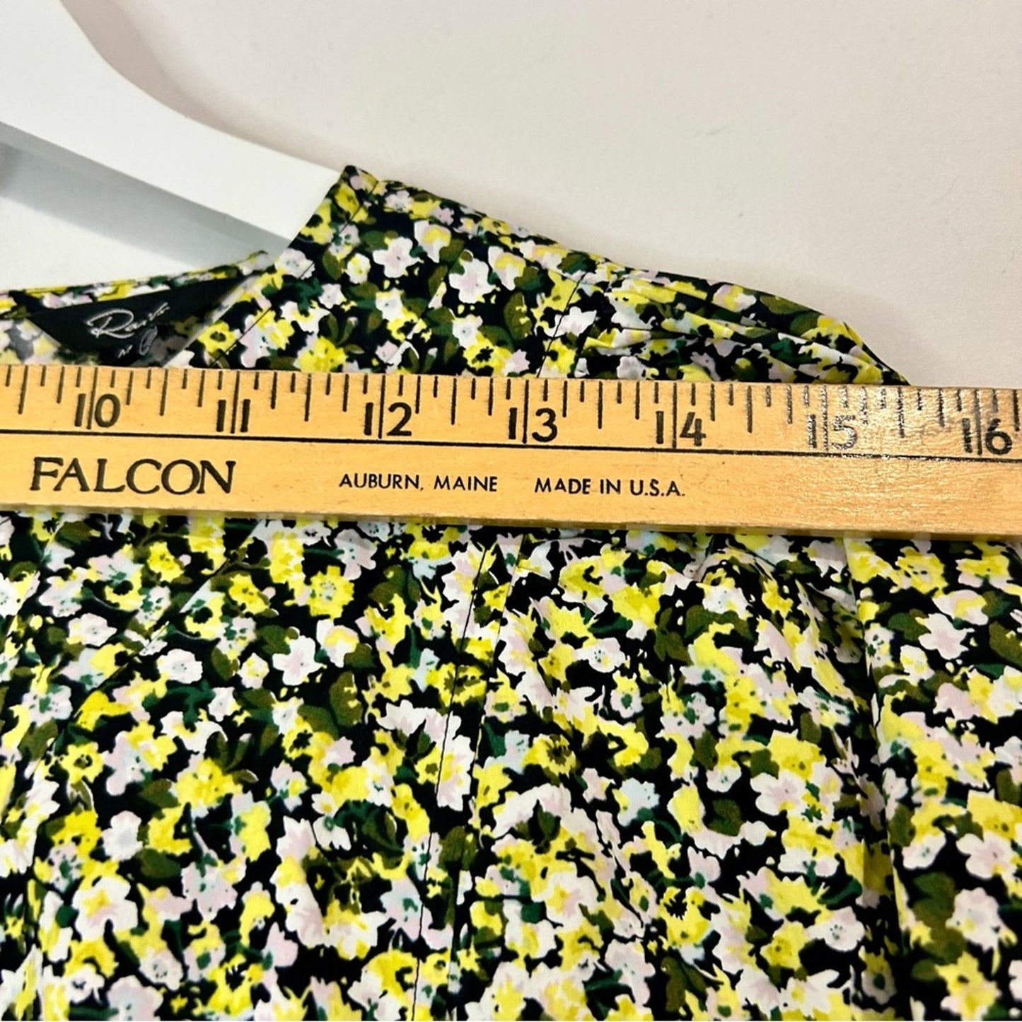 Rails Women’s Louise Floral Tiered Cotton Blend Shift Dress Chrysanthemum Medium