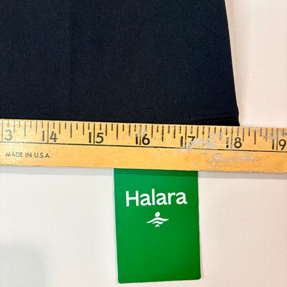 Halara Women’s Lace Trim Casual Tank Top Black Size Medium NWT Summer Basic Staple