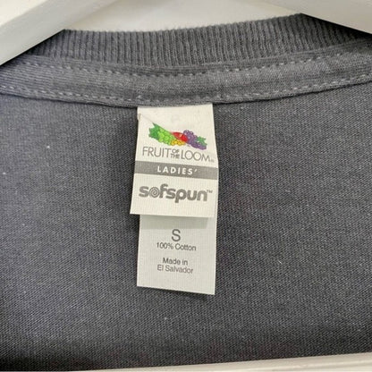 Fruit of the Loom Women’s Casual Short Sleeve Crewneck Tee Shirt Grey NWOT