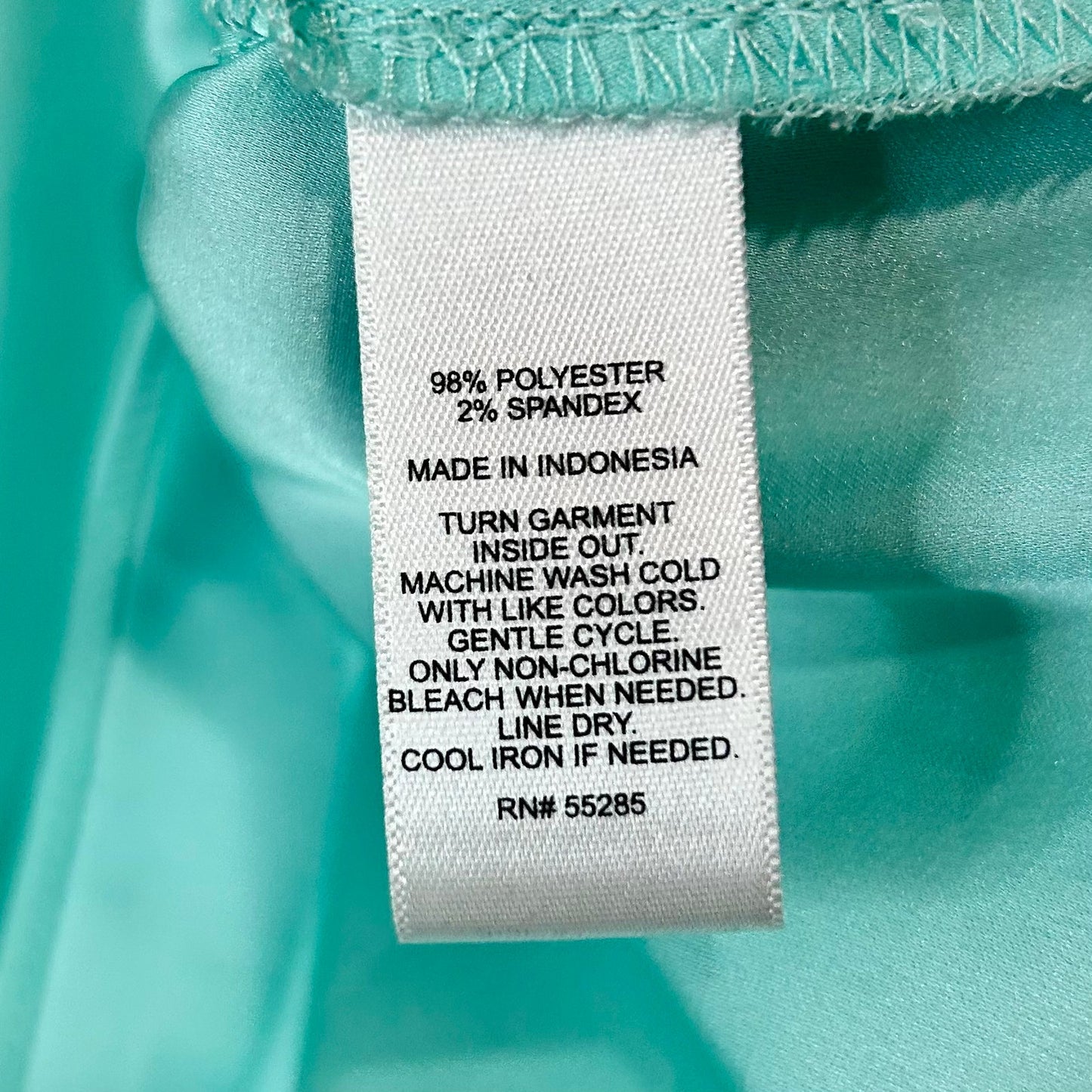 Express Women’s Cap Sleeve Blouse Teal Size XS EUC FLAW Professional Girly Cute