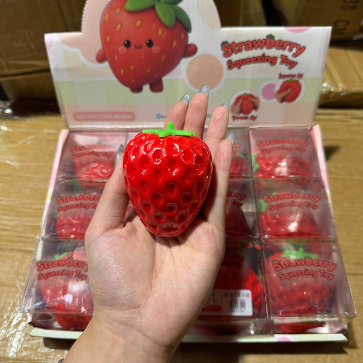 Crunchy Strawberry Squishy