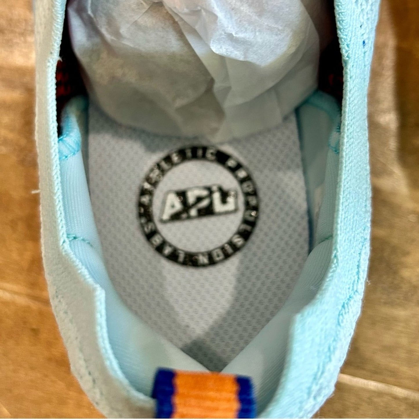 APL Women’s TechLoom Bliss Shoes Blue Orange Size 8 Brand New