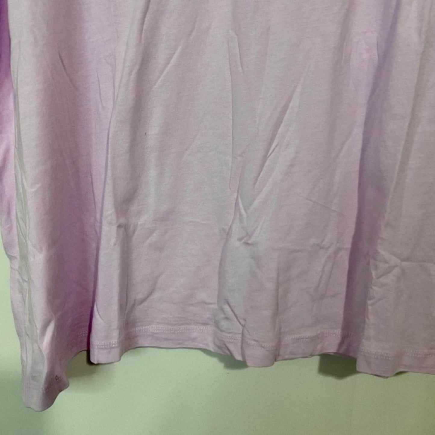 A New Day Women’s Crewneck Short Sleeve Basic Tee Light Purple Size 2X NWT