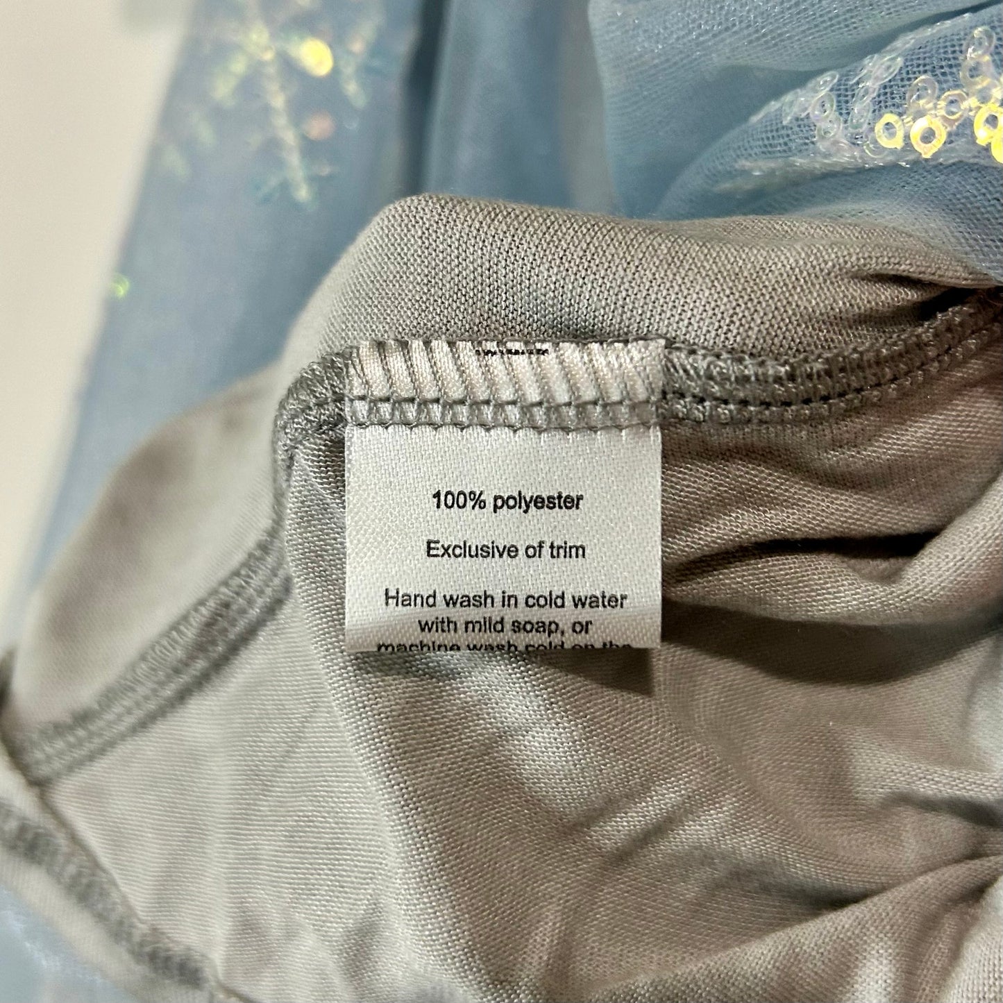 EleStory Toddler Girls Story Ballroom Dress Blue 18-24M NWT Velour Snowflake