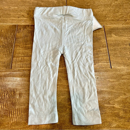 Kate Quinn Infant Girls Bamboo Collection Pants Light Blue Size 6-12 M NWT Cute