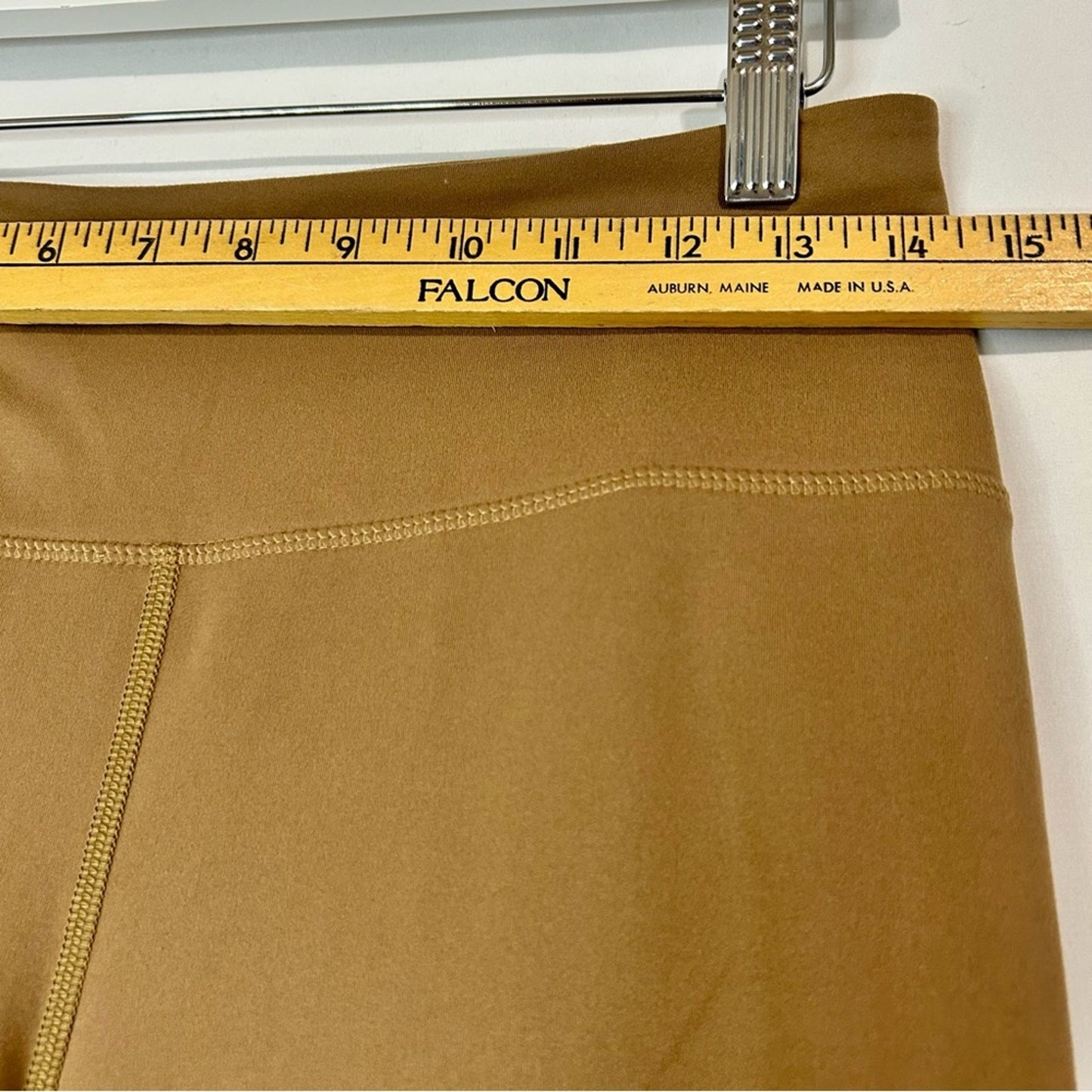 DSG Women’s Momentum Cadet High Waist Flare Slit Pants Tan Size Medium EUC