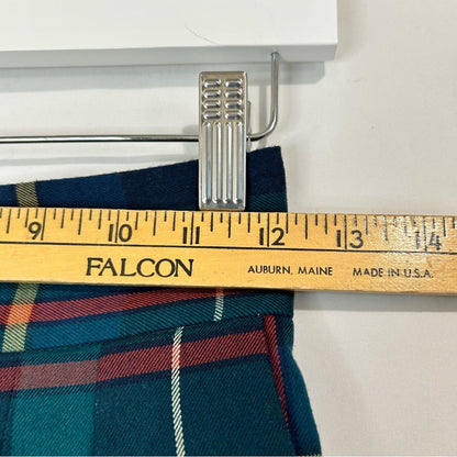 Urban Outfitters Women’s Paige Pleated Cropped Straight Leg Trouser Pant Green