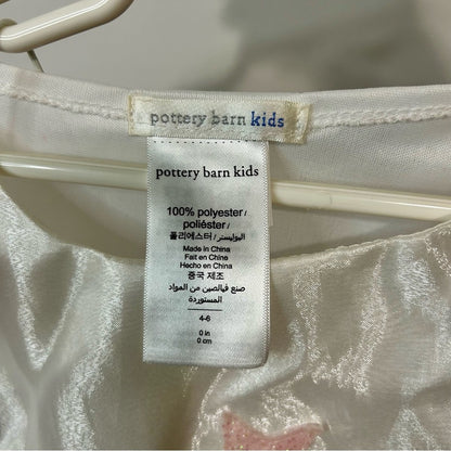 Pottery Barn Kids Light Up Fairy Tutu Costume with Tooth Fairy Wings Size 4-6