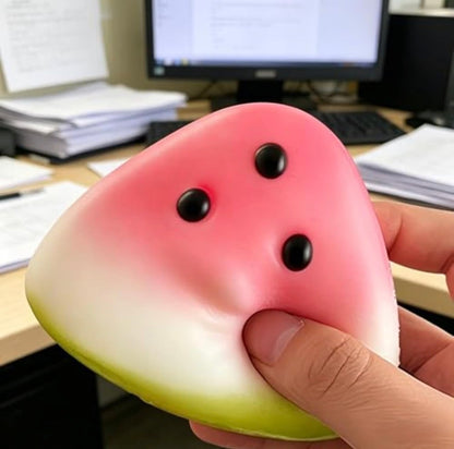 Mini Watermelon Squishy – Pink & Green