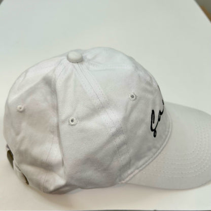 Salty Embroidered Vintage Washed Cotton Baseball Cap Hat White Black New Beach