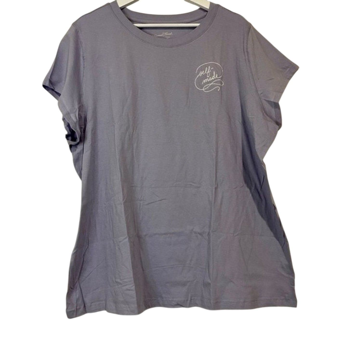 Universal Thread Women’s Self-Made Short Sleeve Graphic Tee Lavender NWT Girly
